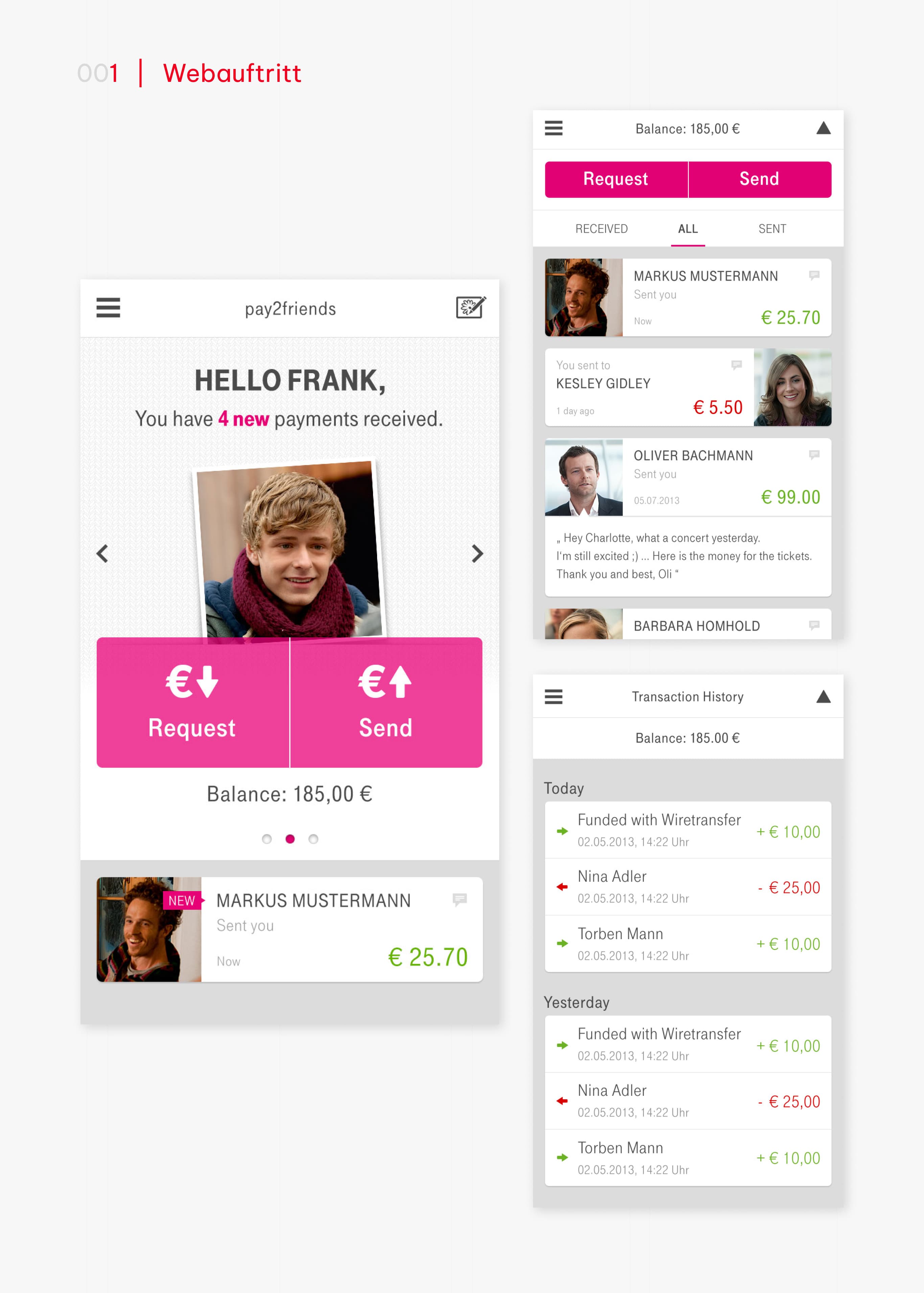 Telekom - Webauftritt